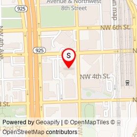 Miami Police Department - Investigations on Northwest 2nd Avenue, Miami Florida - location map