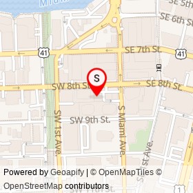 La Sandwicherie on Southwest 8th Street, Miami Florida - location map