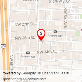 D&M Wholesale Linen and Beauty on Northwest 5th Avenue, Miami Florida - location map