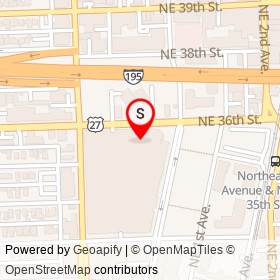 Target on North Miami Avenue, Miami Florida - location map