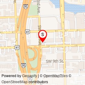 McDonald's on Southwest 8th Street, Miami Florida - location map