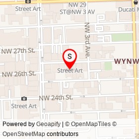 SAWAT inc on Northwest 26th Street, Miami Florida - location map