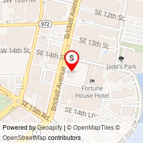 No Name Provided on Brickell Avenue, Miami Florida - location map