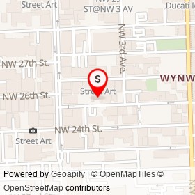 Ralph Pucci on Northwest 25th Street, Miami Florida - location map