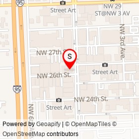 Hannah Bella on Northwest 5th Avenue, Miami Florida - location map