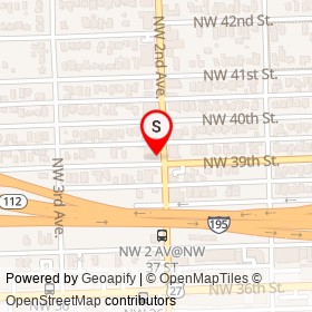 Miami Nautique Pro Shop on Northwest 39th Street, Miami Florida - location map