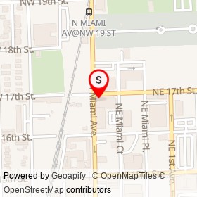 Doughnut Break on North Miami Avenue, Miami Florida - location map