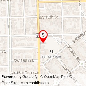 No Name Provided on Southwest 12th Avenue, Miami Florida - location map