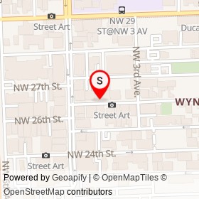Serendipity on Northwest 26th Street, Miami Florida - location map