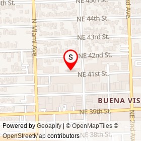 THEARSENALE on Northeast 41st Street, Miami Florida - location map