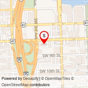 Chick'n Grill on Southwest 8th Street, Miami Florida - location map