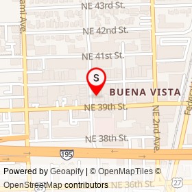 REFORMATION on Northeast 1st Avenue, Miami Florida - location map