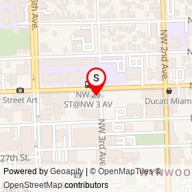 NAPA Auto Parts on Northwest 29th Street, Miami Florida - location map