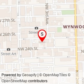 Cash & Carry Shoes on Northwest 25th Street, Miami Florida - location map