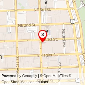 La Licuadora on Northeast 2nd Avenue, Miami Florida - location map
