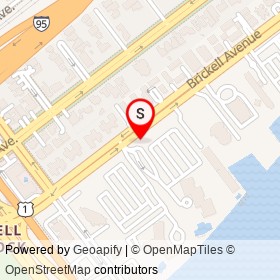 ex Zubieta on Brickell Avenue, Miami Florida - location map