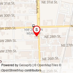 RazzleDazzle on North Miami Avenue, Miami Florida - location map
