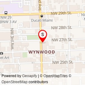 Tattoo & Co on Northwest 2nd Avenue, Miami Florida - location map