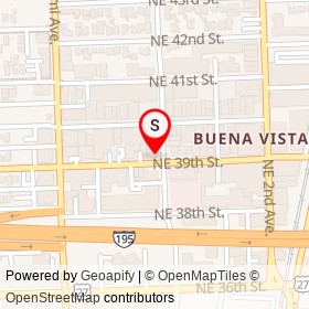 Louis Vuitton on Northeast 39th Street, Miami Florida - location map