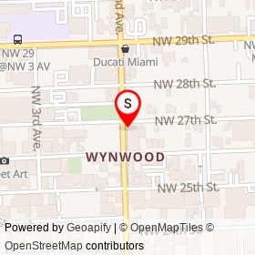 Illimit on Northwest 2nd Avenue, Miami Florida - location map