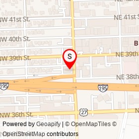 MITCHELL GOLD + BOB WILLIAMS on North Miami Avenue, Miami Florida - location map