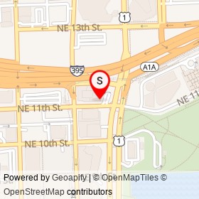 Cvltvra on Northeast 11th Street, Miami Florida - location map