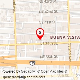 GANNI on Northeast 1st Avenue, Miami Florida - location map