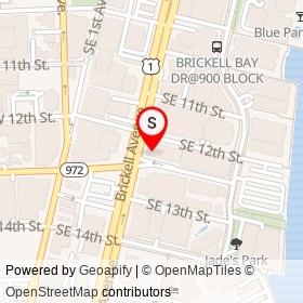 CVS Pharmacy on Brickell Avenue, Miami Florida - location map
