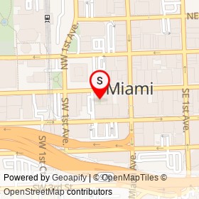 Paul S. Walker Urbanscape on , Miami Florida - location map