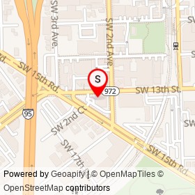 Walgreens on Southwest 13th Street, Miami Florida - location map
