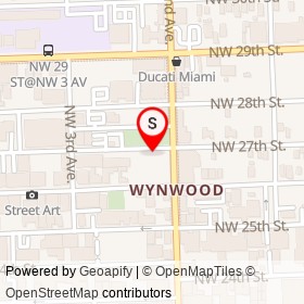 Bianchini Mercato on Northwest 27th Street, Miami Florida - location map