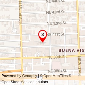 No Name Provided on Northeast 40th Street, Miami Florida - location map