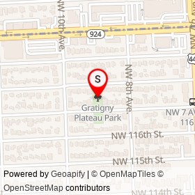 Gratigny Plateau Park on ,  Florida - location map