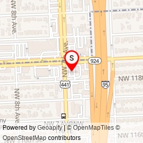 Marathon on Northwest 7th Avenue,  Florida - location map
