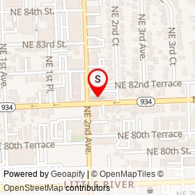 Lucio on Northeast 82nd Street, Miami Florida - location map