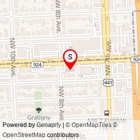 Grace Funeral Home on Northwest 119th Street,  Florida - location map