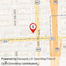 KFC on Northwest 7th Avenue,  Florida - location map