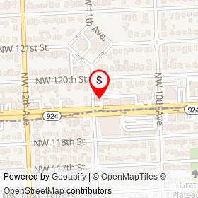 Mi Conukito on Northwest 119th Street,  Florida - location map
