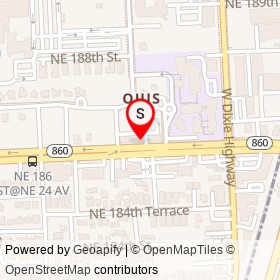 POKÉ + GO on Northeast 186th Street,  Florida - location map