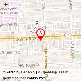Chevron on Northwest 167th Street,  Florida - location map