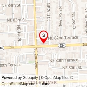 Tran An on Northeast 82nd Street, Miami Florida - location map