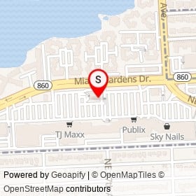First Watch on Northeast Miami Gardens Drive,  Florida - location map