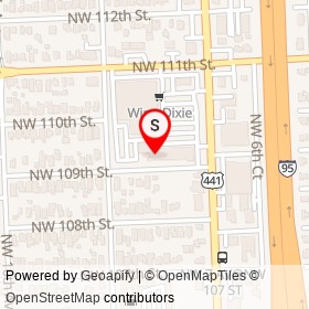My Sunny Laundry on Northwest 109th Street,  Florida - location map