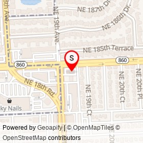Mobil on Northeast 19th Avenue,  Florida - location map
