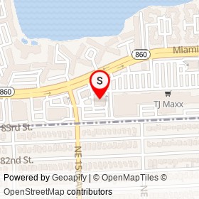 Popular Community Bank on Northeast Miami Gardens Drive,  Florida - location map