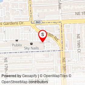 Chase on Northeast 18th Road,  Florida - location map