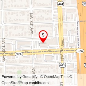 AutoZone on Northwest 119th Street,  Florida - location map