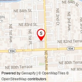 No Name Provided on Northeast 2nd Avenue, Miami Florida - location map