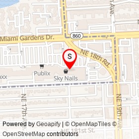 Mi Peru on Northeast 183rd Street,  Florida - location map