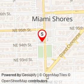Sprint on Northeast 2nd Avenue, Miami Shores Florida - location map